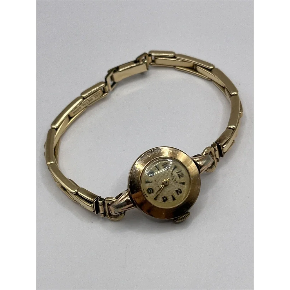 Vintage Majex Swiss 17 Jewels Women's Mechanical Watch 18mm Case- Working